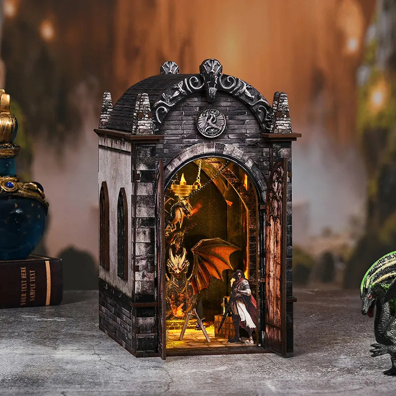 Book Nook Fourth Wing - Dragons Treasure Labyrinth