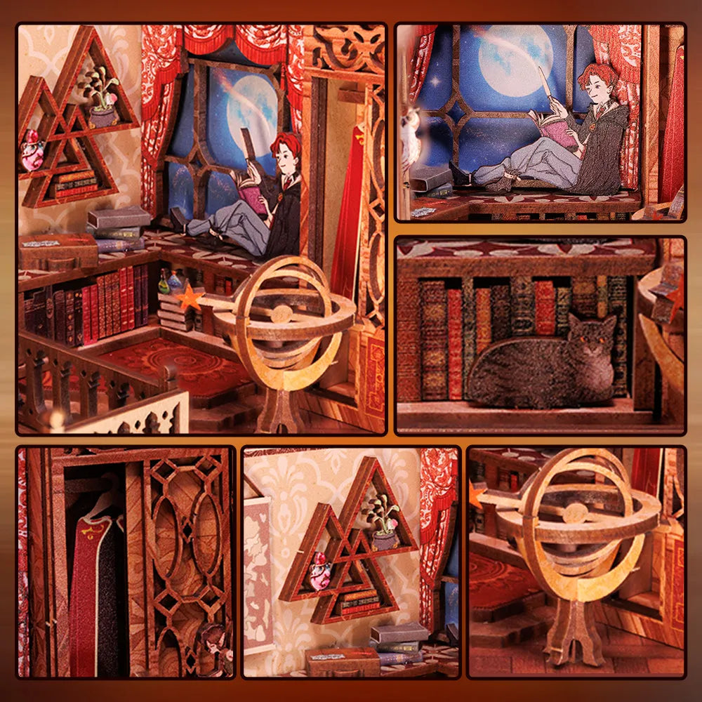 Book Nooks - Flame Common Room