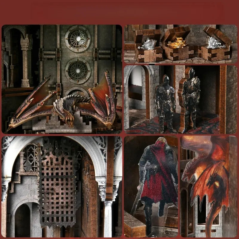 Book Nook Fourth Wing - Ember Castle