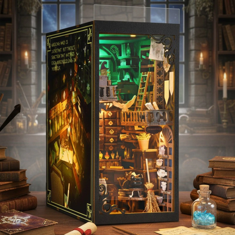 DIY Book Nook - Master's Magic House