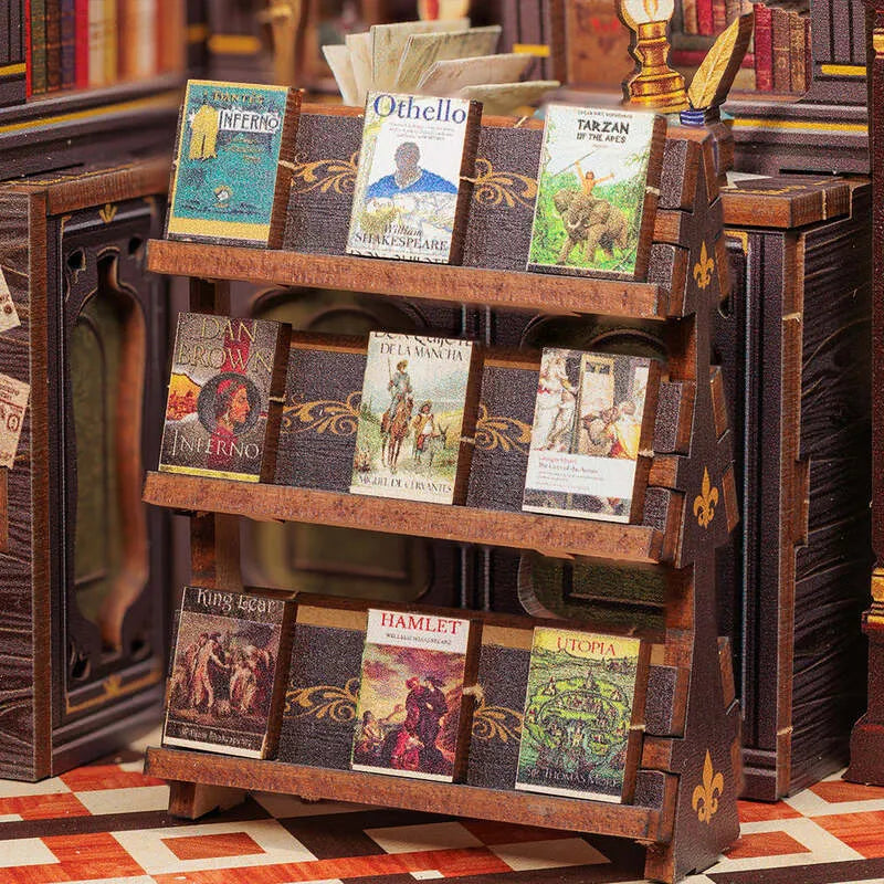 Owl Bookstore : Librairie Miniature Kit Débutant Book Nook