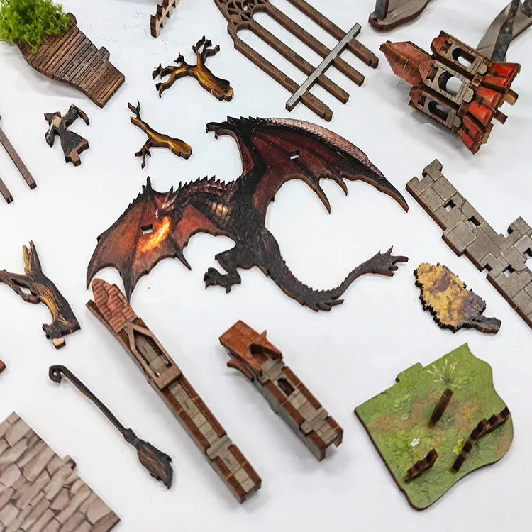 Book Nook - Spirit Valley Magic Ring, un kit créatif pour construire un diorama miniature. Parfait pour décorer une bibliothèque ou comme cadeau original pour un amoureux des livres. Par Nookette.
