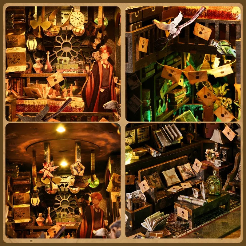 The House Of Magic: Un Mini Voyage Dans le Monde de Magie Book Nook