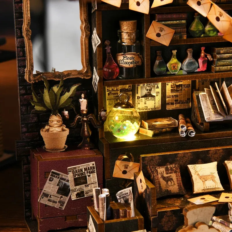The House Of Magic: Un Mini Voyage Dans le Monde de Magie Book Nook