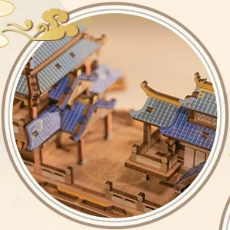 Paroi en forme de parapluie du Qianlou