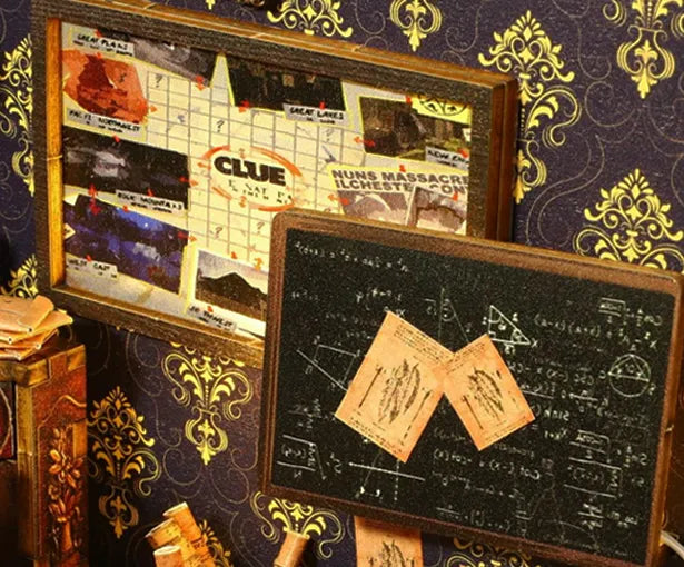 Un tableau avec les tâches d'enquête actuelles