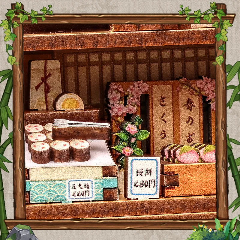 Étagère de confiseries traditionnelles