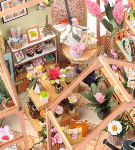 Vue du jardin depuis le haut