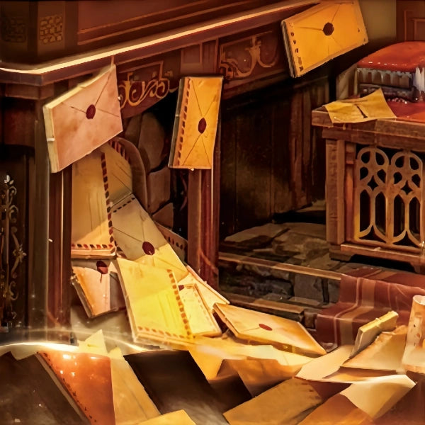 Lettres empilées