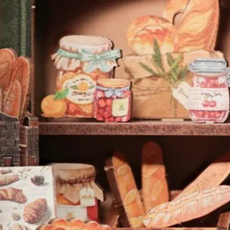 Pain avec de la confiture