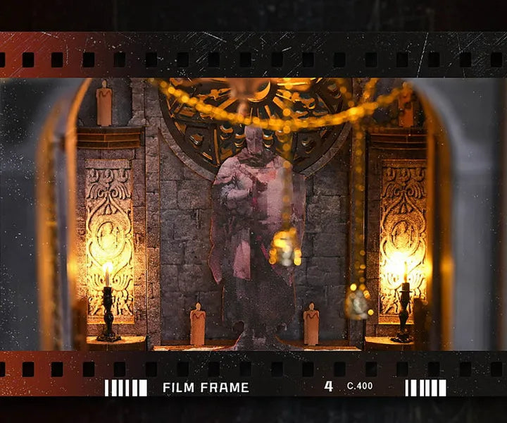 Une figure divine majestueuse