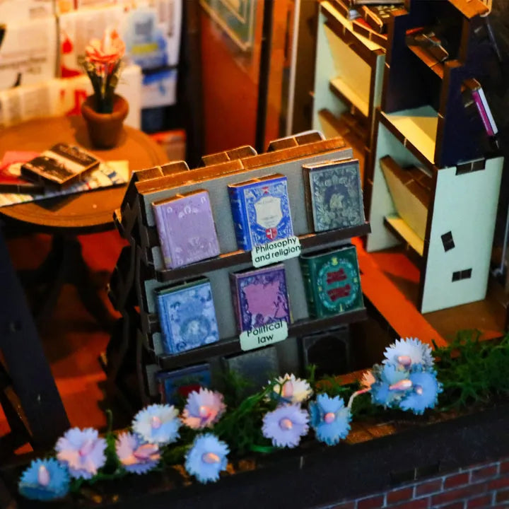 Chaque livre est soigneusement sélectionné pour apaiser l'esprit