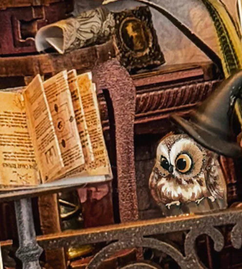 Messager au chapeau magique