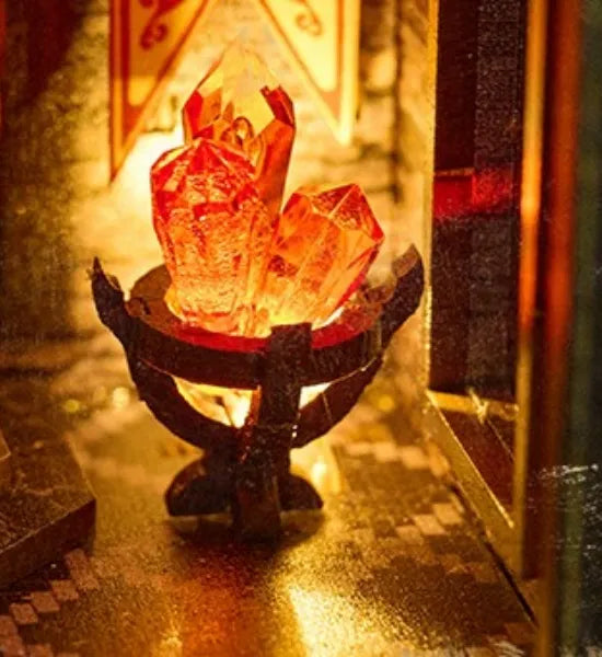 La pierre de foyer lumineuse