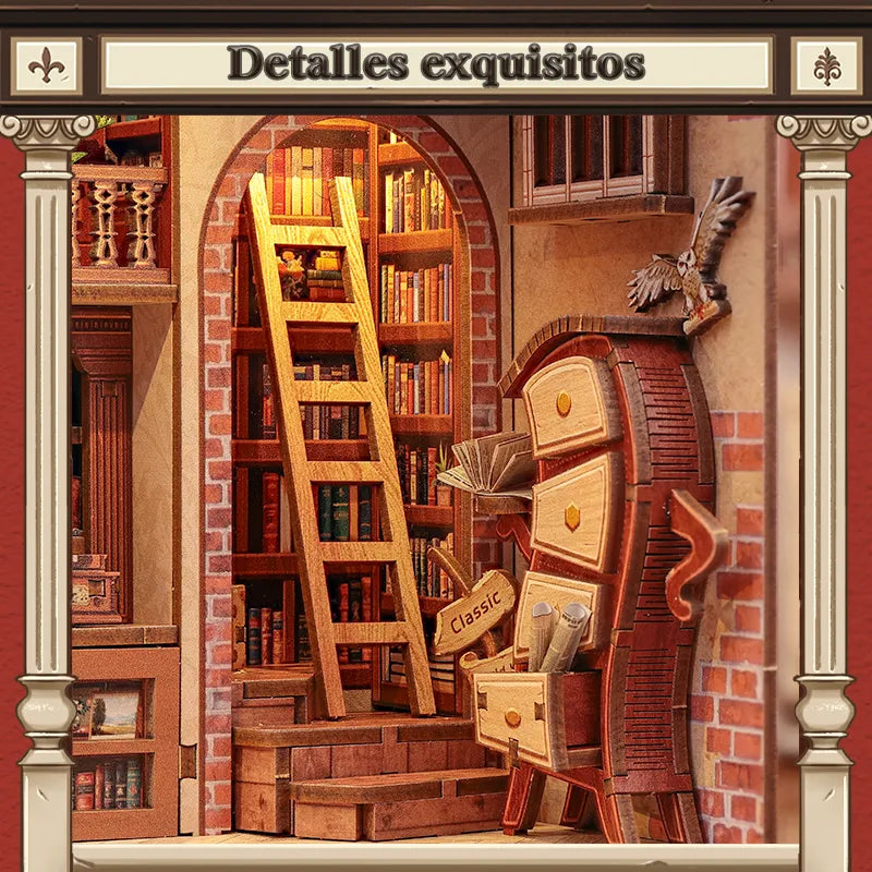 escalier menant au coin secret