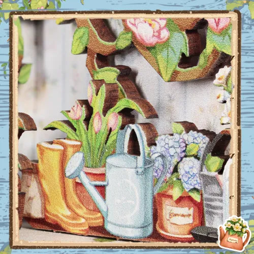 Les pétales s’ouvrent lorsque l’on arrose le pot