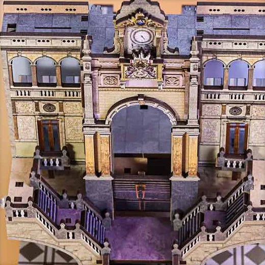 Architektur im Barock- und mittelalterlichen Stil