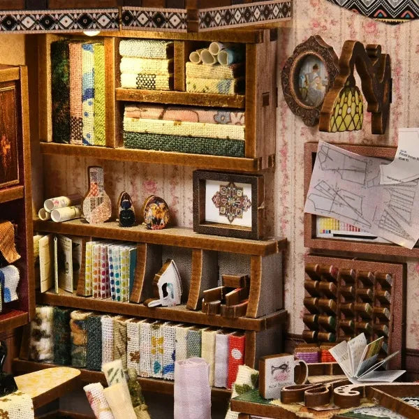 Table de rangement pour tissus