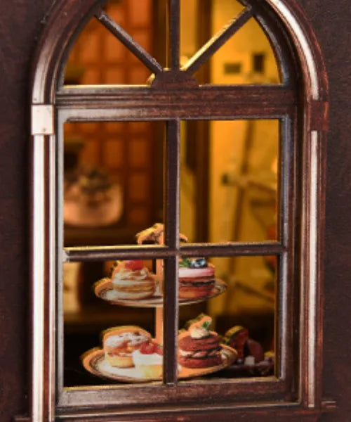 Fenêtre de la pâtisserie