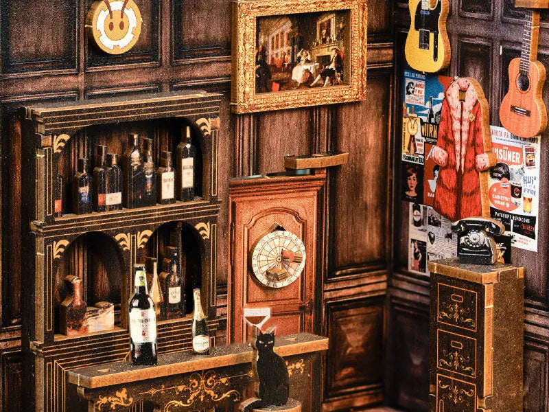 Bar au rez-de-chaussée