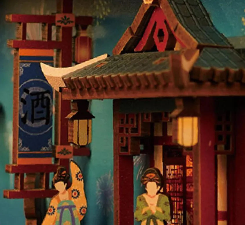 Des dames distinguées à l'auberge