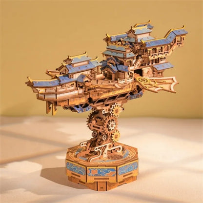 Puzzle en bois 3D - Wind Voyager
