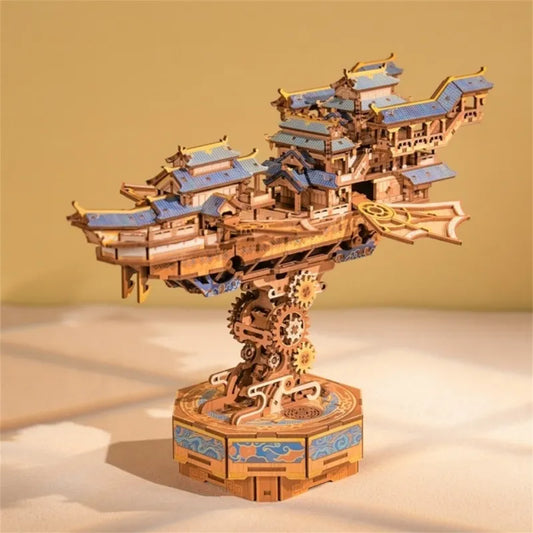 Puzzle en bois 3D - Wind Voyager