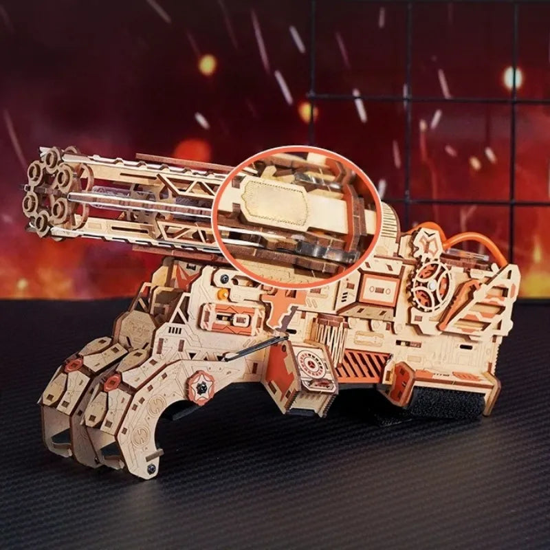 Puzzle en bois 3D - Burning Cyclone