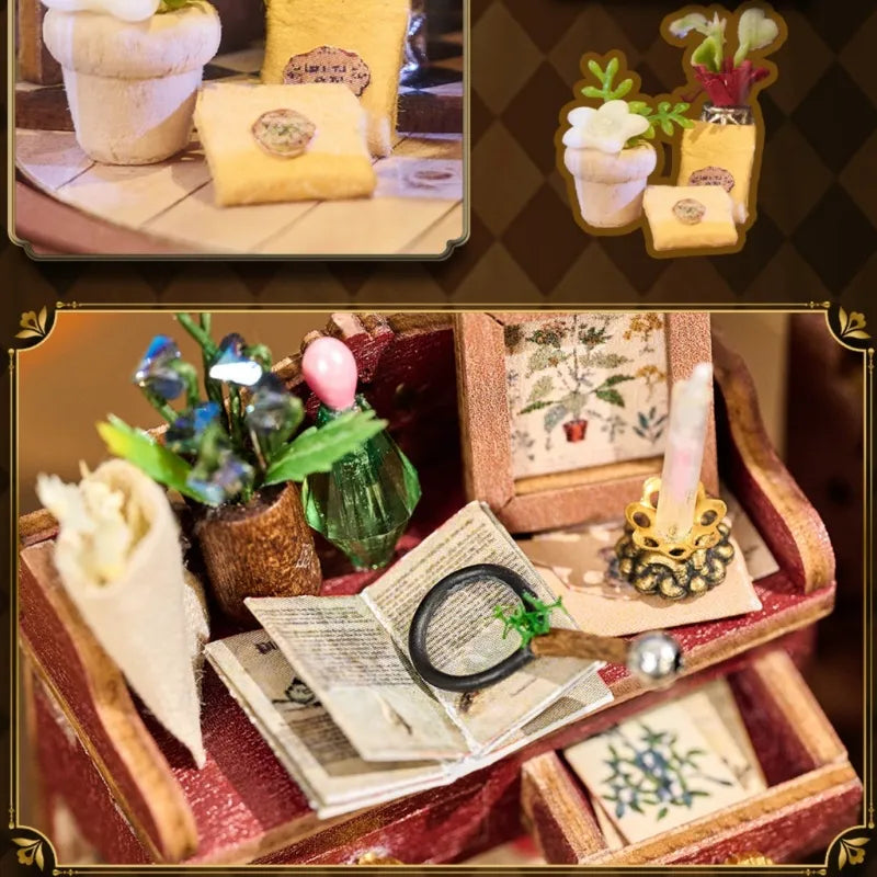 Boîte à Musique en Bois - Magic Botanist