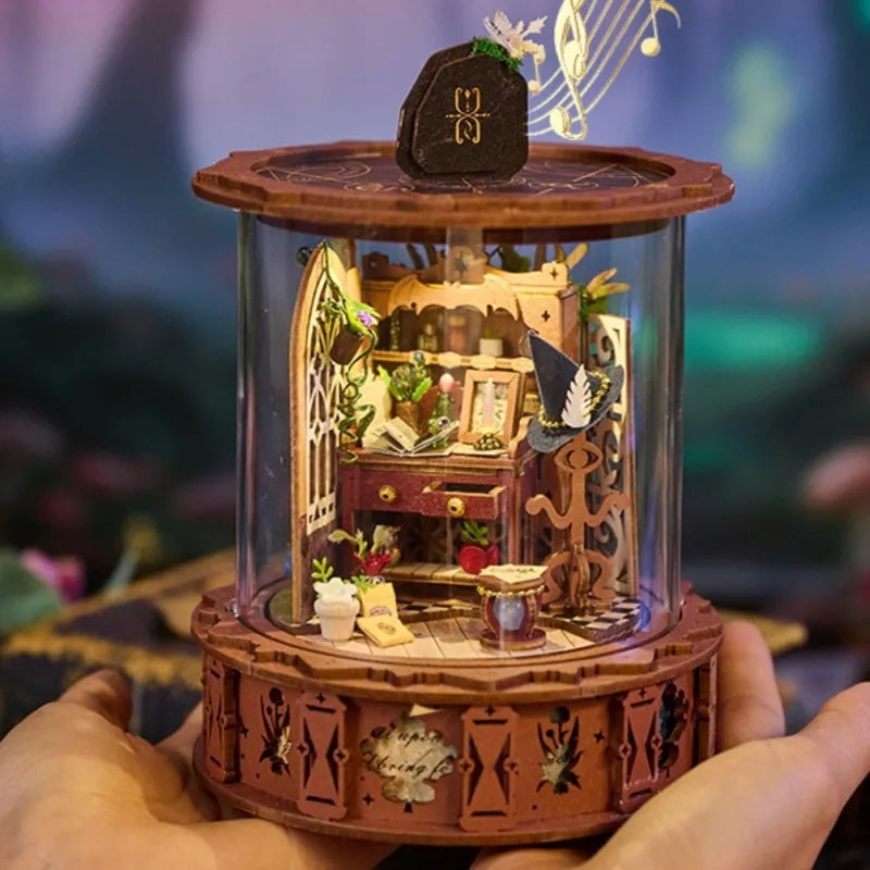 Boîte à Musique en Bois - Magic Botanist