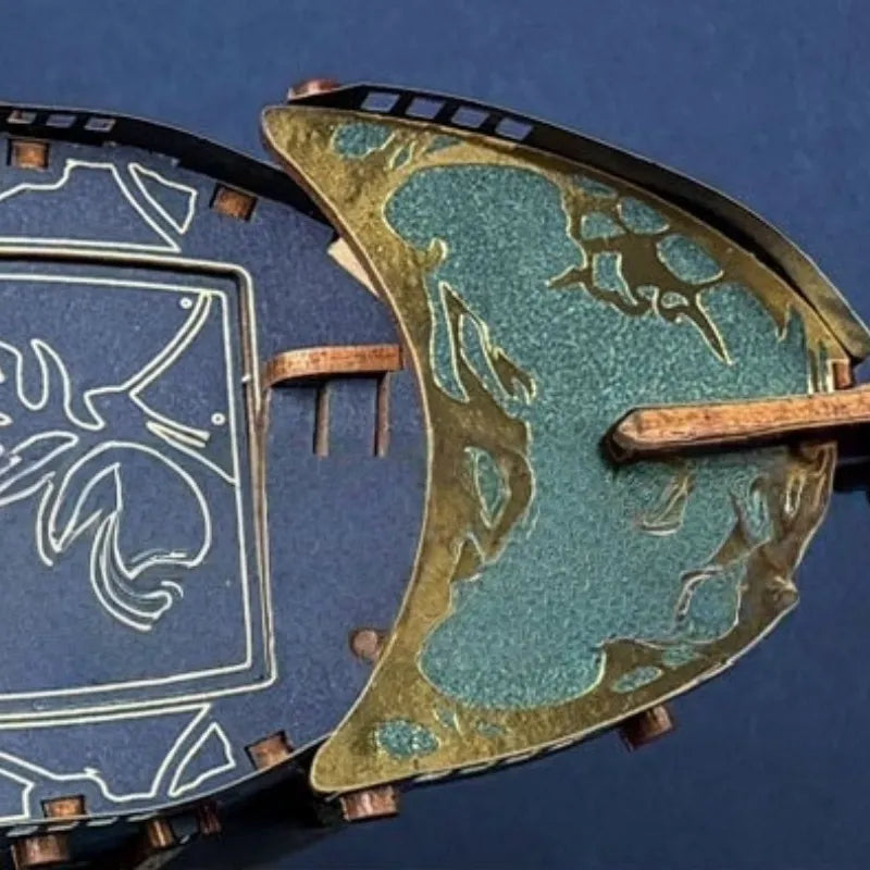 3D Puzzle - Whale Ark Of The Universe, un kit créatif pour construire un diorama miniature. Parfait pour décorer une bibliothèque ou comme cadeau original pour un amoureux des livres. Par Nookette.