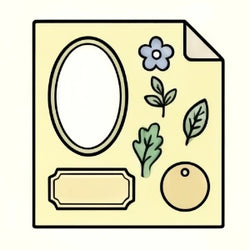 Planches de décors à découper