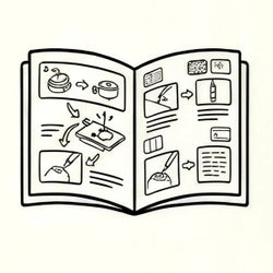 Notice illustrée (Anglais)