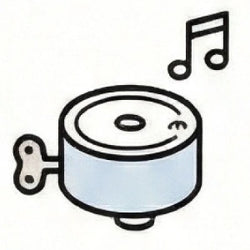 Mécanisme musical intégré