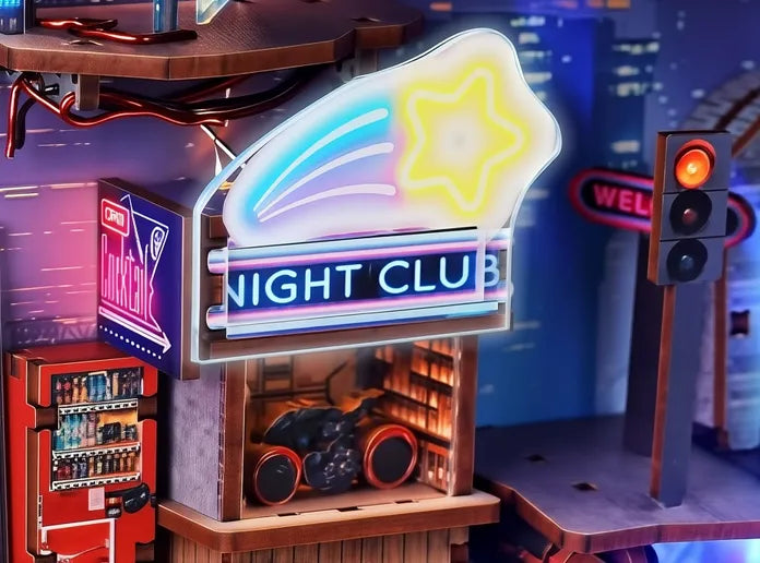 Enseigne néon "Night Club"
