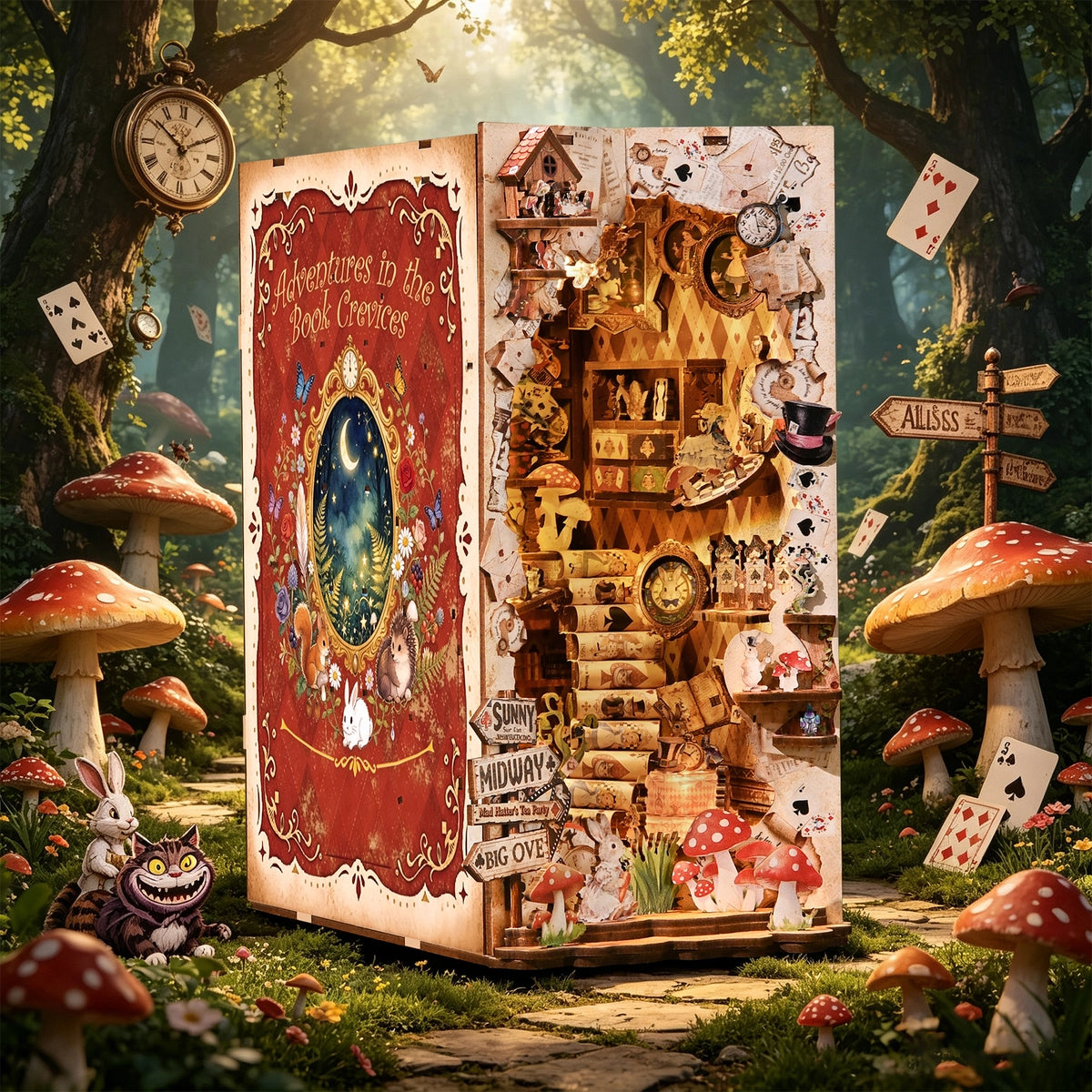 Book Nook - Adventures In The Book Crevices