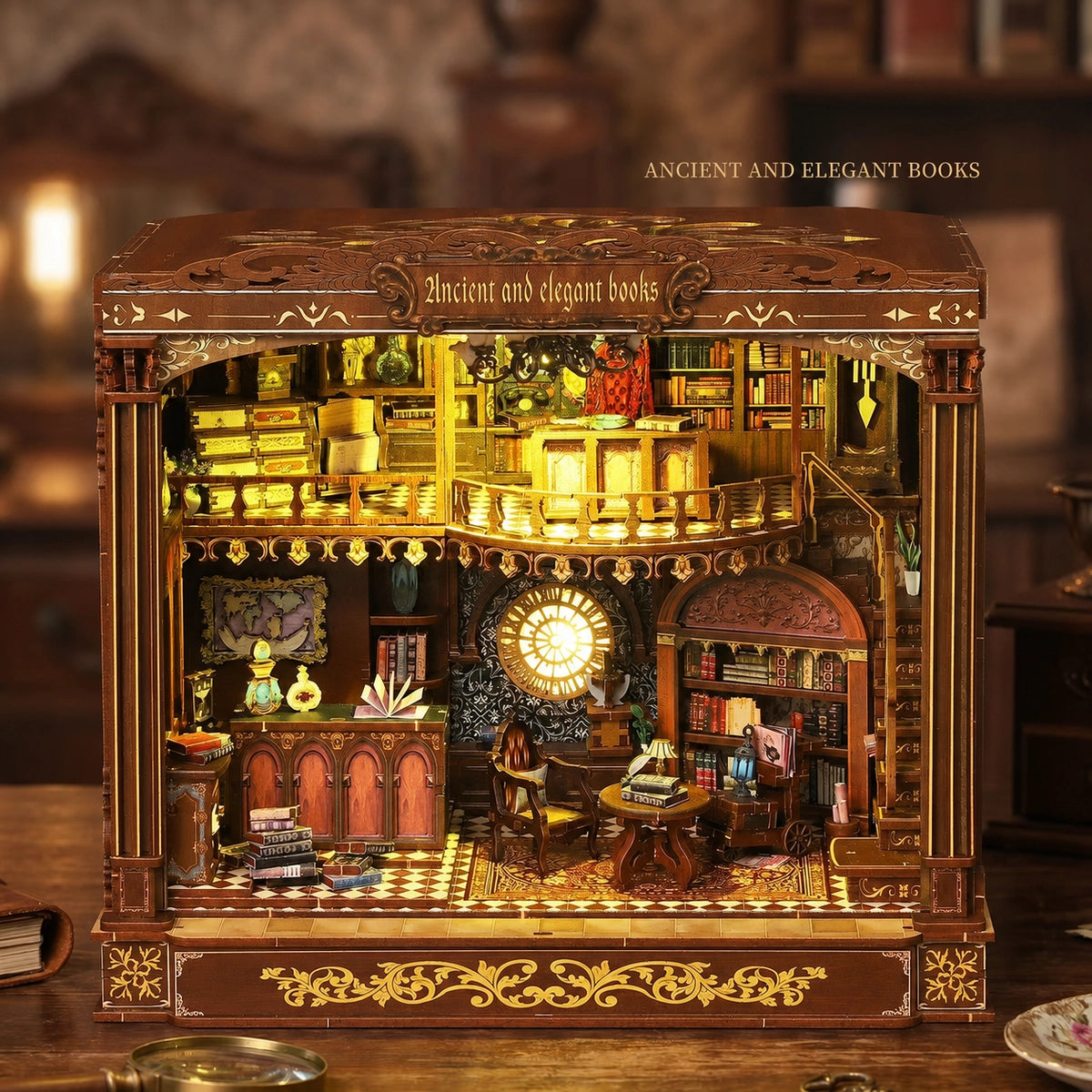 Book Nook - Ancient And Elegant Books