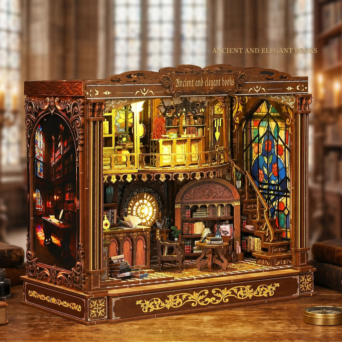 Book Nook - Ancient And Elegant Books