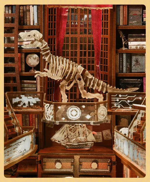 Un design d'escalier et de grenier à plusieurs niveaux qui crée une structure spatiale fascinante