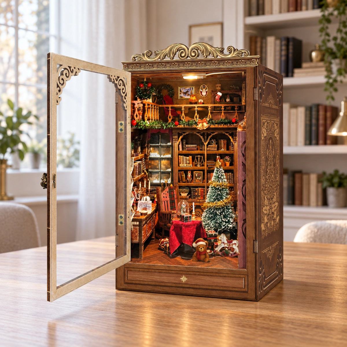 Book Nook - Christmas Book House