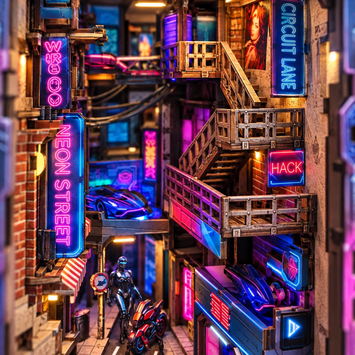 Book Nook - Cyber City Book Alley