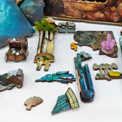 Book Nook - Discover Atlanta, un kit créatif pour construire un diorama miniature. Parfait pour décorer une bibliothèque ou comme cadeau original pour un amoureux des livres. Par Nookette.