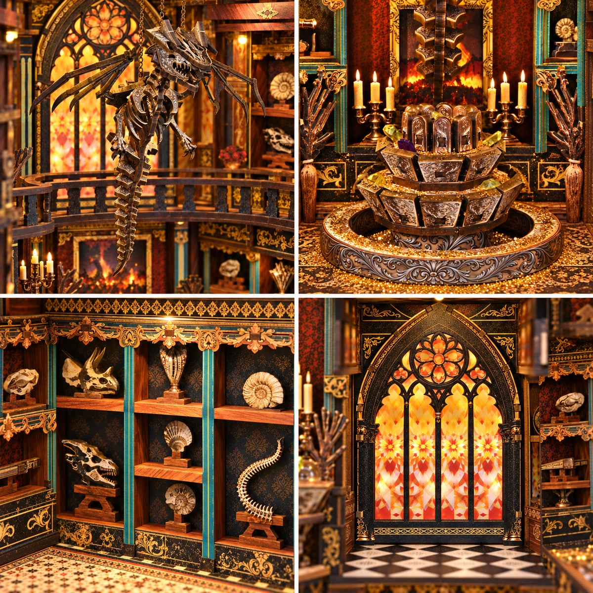 Book Nook - Dragon-Bones Ember