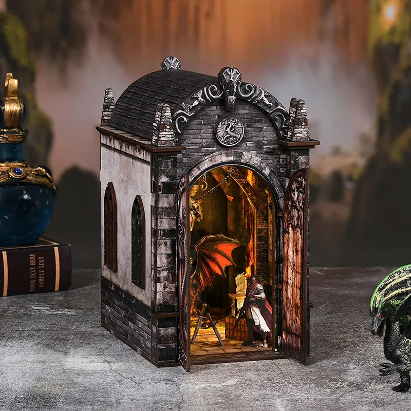 Book Nook Fourth Wing - Dragons Treasure Labyrinth