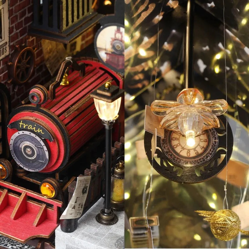 Book Nook - Fantasy Train Platform