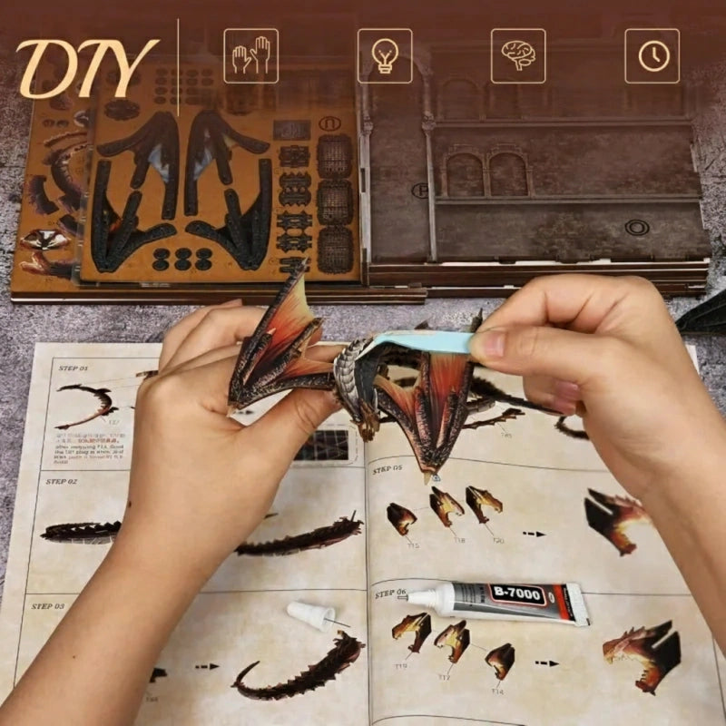 Book Nook Fourth Wing - Ember Castle