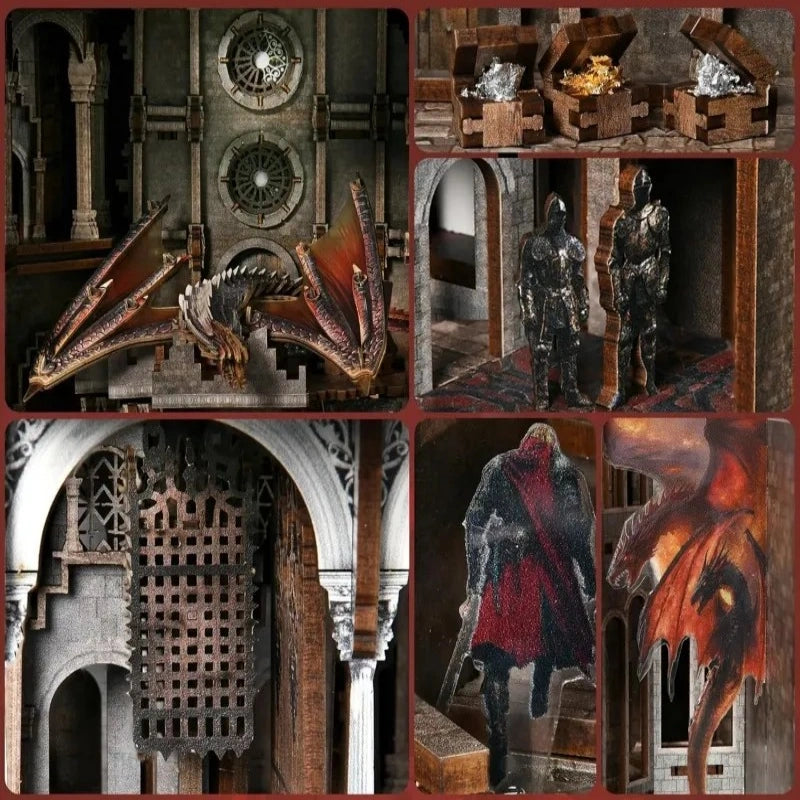 Book Nook Fourth Wing - Ember Castle