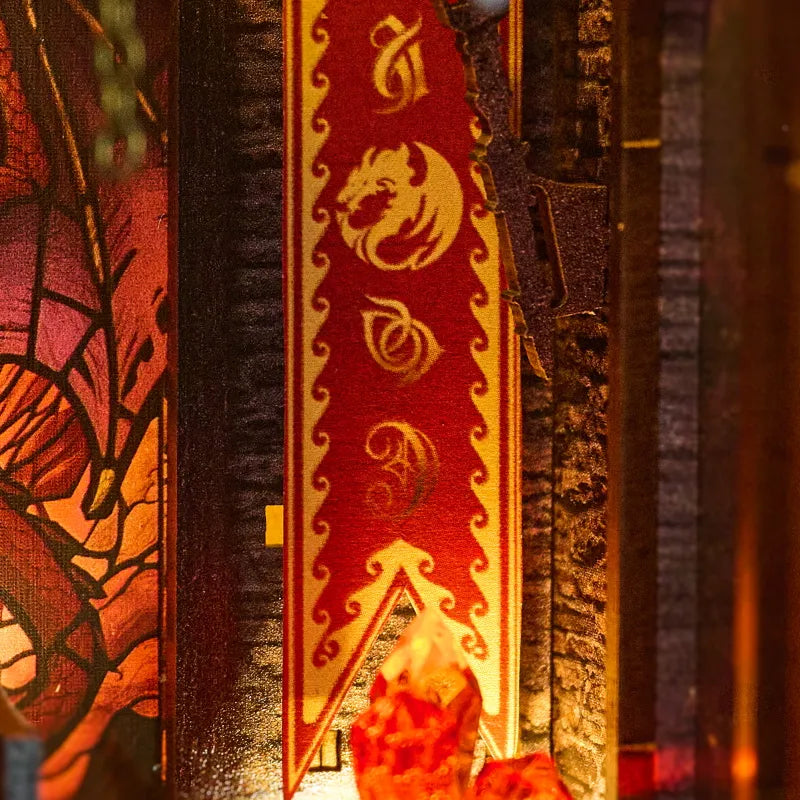 Book Nook Fourth Wing - Spire Of The Wyrm