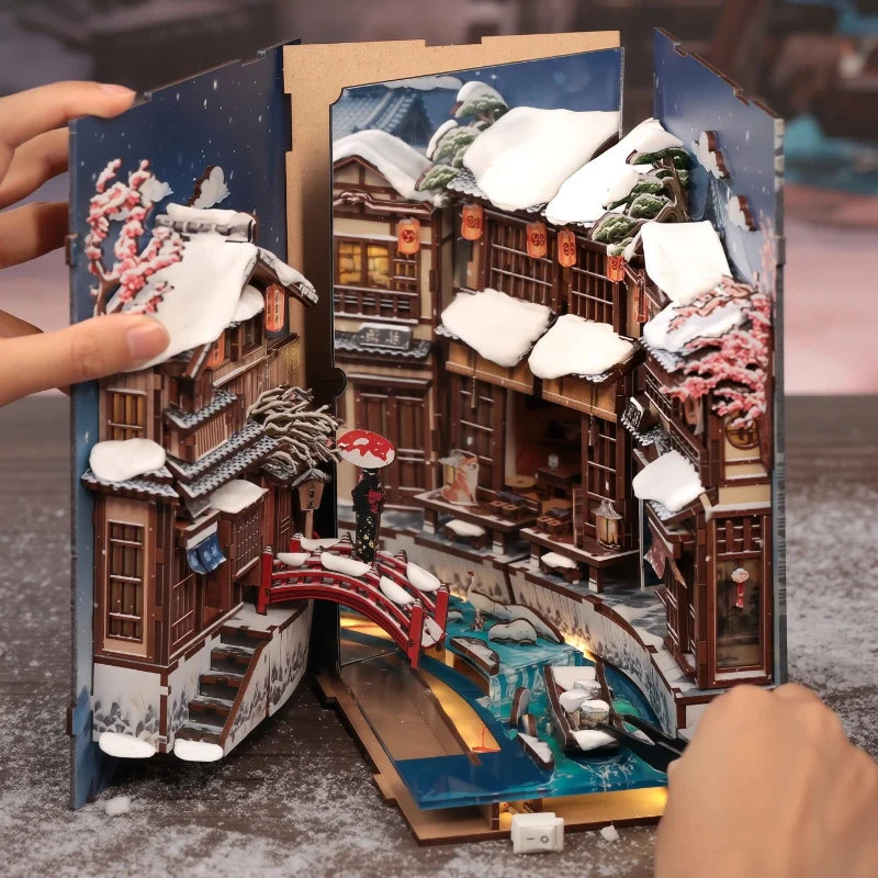 Book Nook Japan - Kyoto Snow Whisper