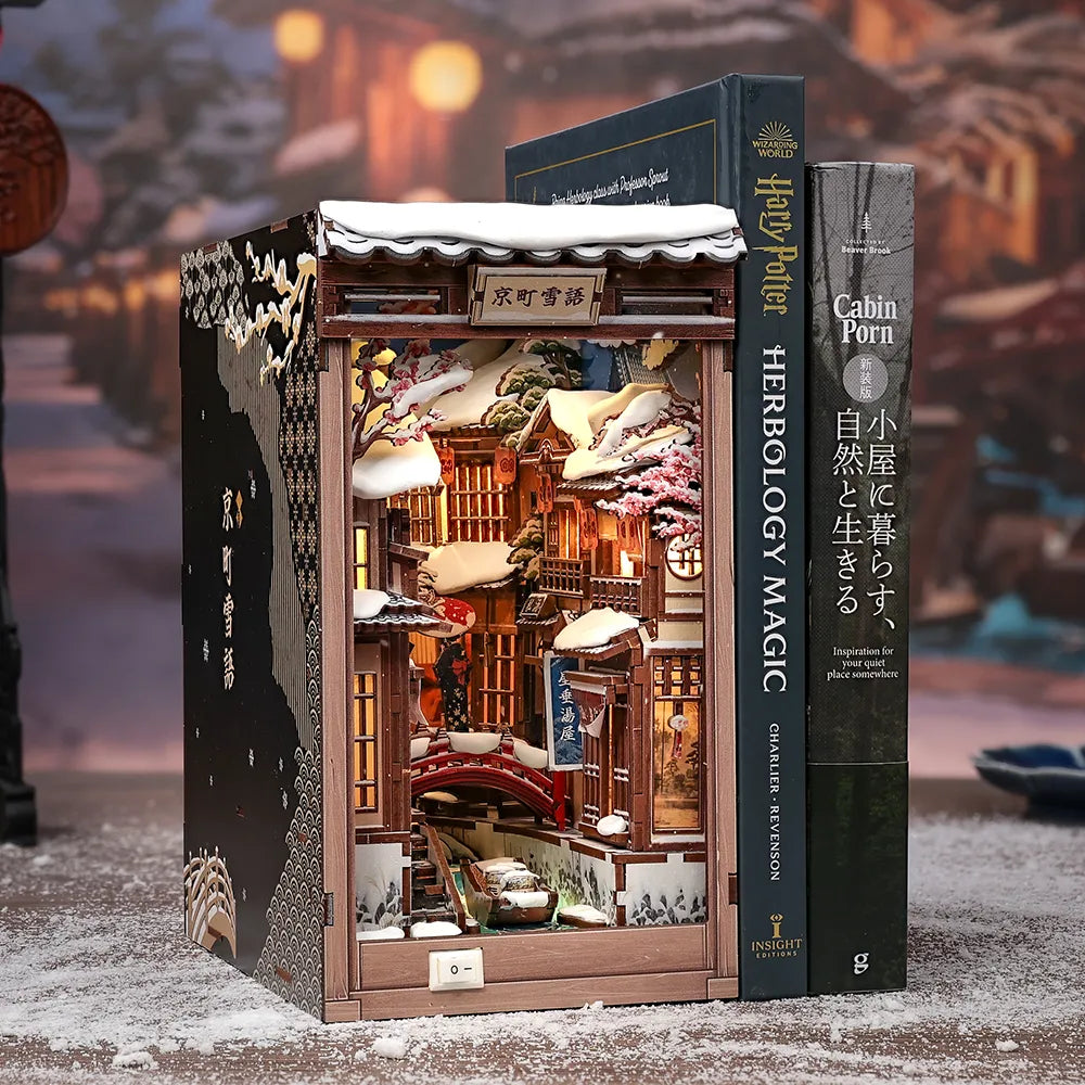 Book Nook Japan - Kyoto Snow Whisper